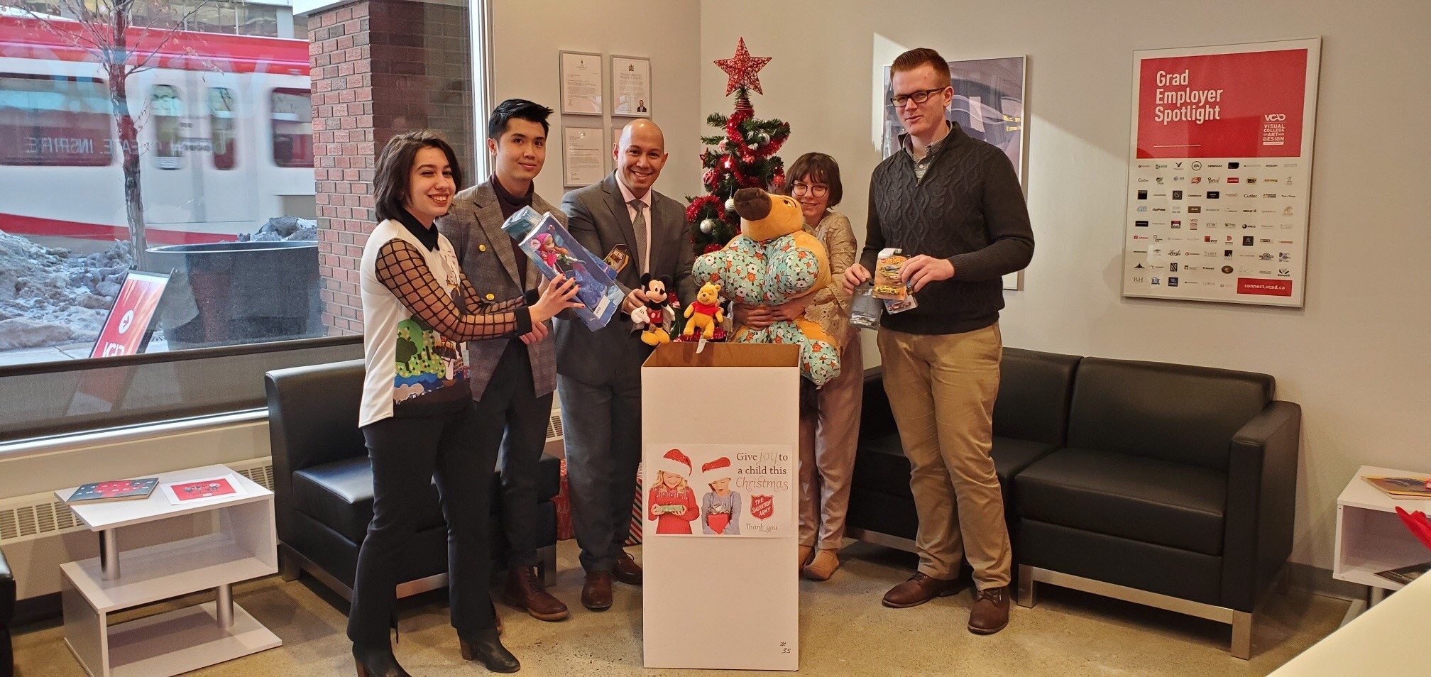 VCAD Gives Back in Annual Toy Drive Event